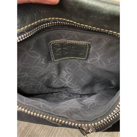 FOSSIL Sutton Black Pebbled Leather Crossbody Shoulder Bag Purse, MP $200 - Picture 9 of 9